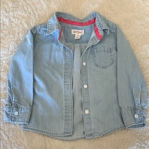 Toddler girl flannel